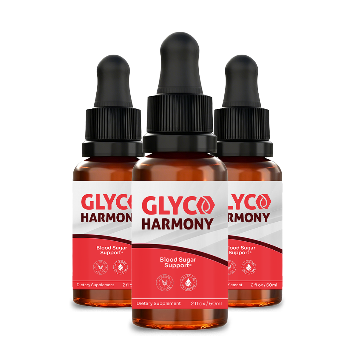 Glyco Harmony supplement bottles